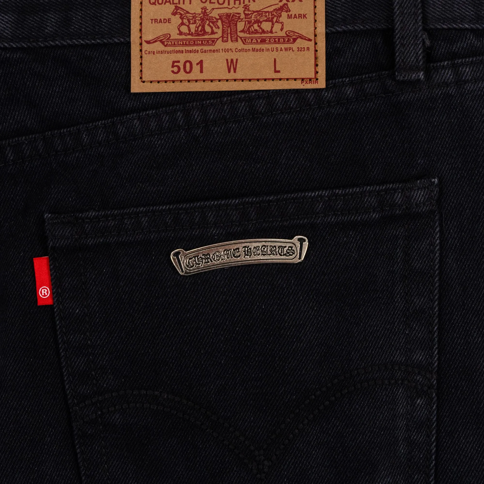 （ ） 155 vintage levis remake remake remake remake #CHROME HEARTS Same Style